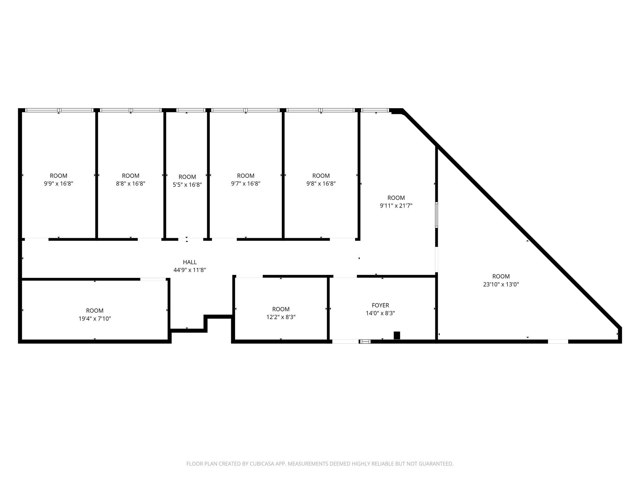 7011 Harwin Dr, Houston, TX à louer Plan d’étage– Image 1 sur 1