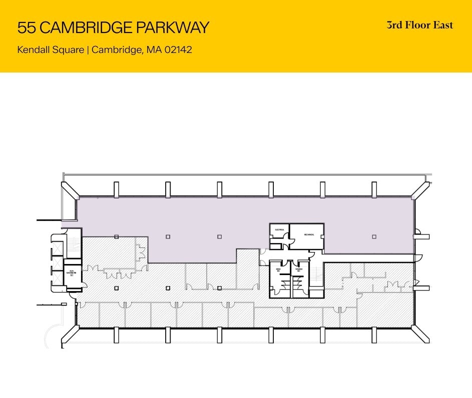 55 Cambridge Pky, Cambridge, MA à louer Plan d’étage– Image 1 sur 1