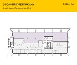 55 Cambridge Pky, Cambridge, MA à louer Plan d’étage– Image 1 sur 1