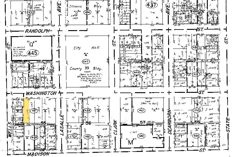 175 W Washington St, Chicago, IL à vendre - Plan cadastral – Image 3 sur 48