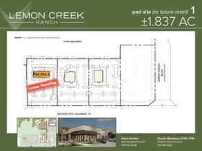 I-10 W & Balcones Creek Dr, Boerne, TX à louer Plan de site– Image 1 sur 1