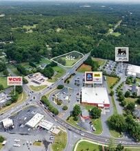 8101 Blair Rd, Mint Hill, NC - VUE AÉRIENNE  vue de carte - Image1