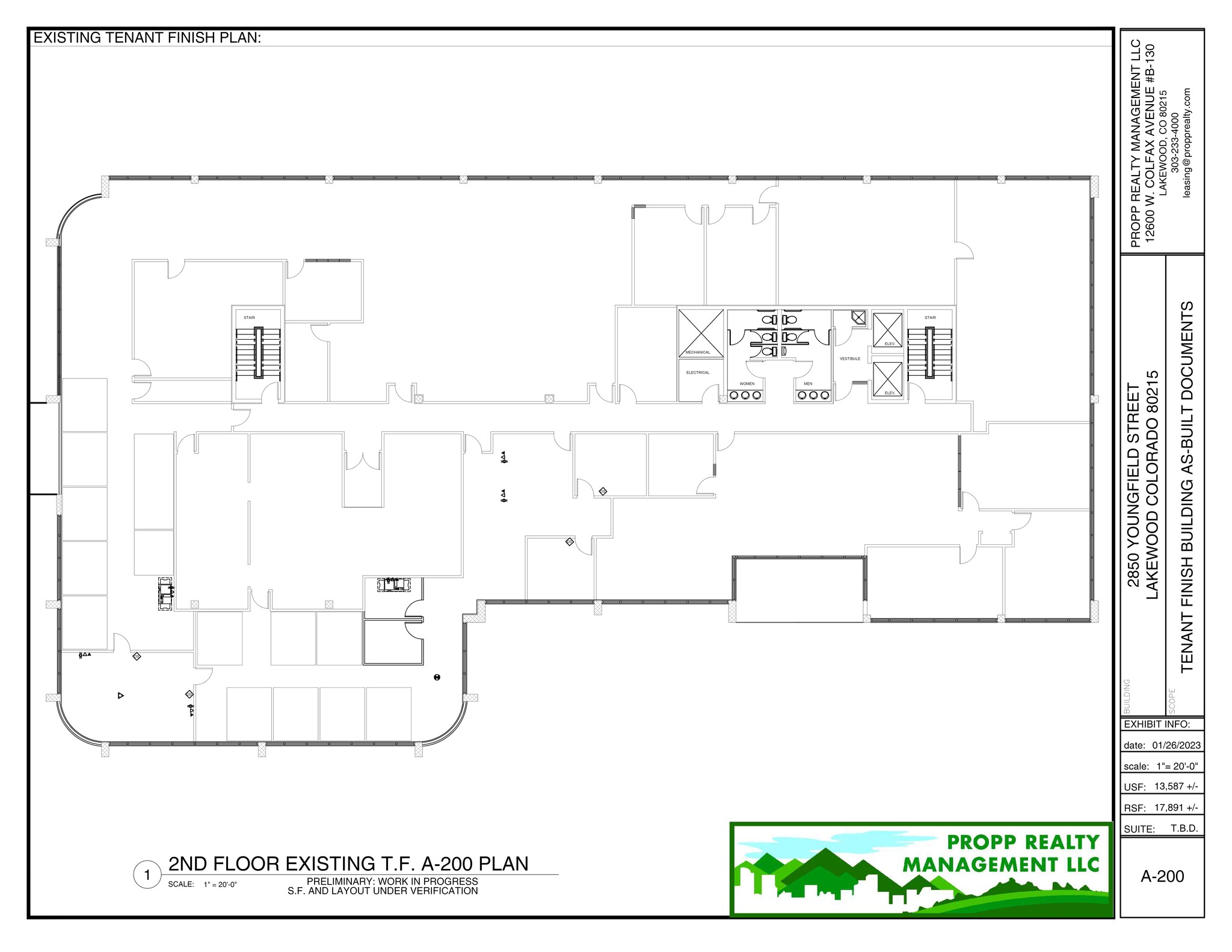 2850 Youngfield St, Lakewood, CO à louer Plan de site– Image 1 sur 1