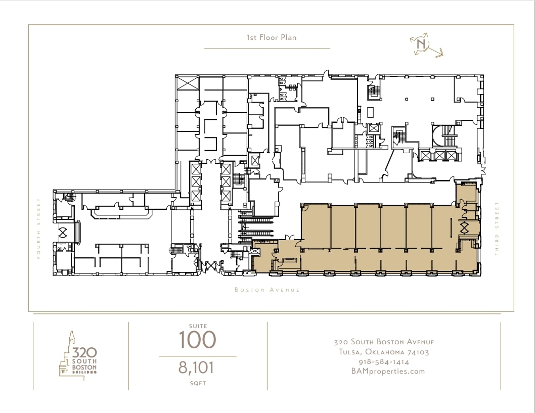 320 S Boston Ave, Tulsa, OK à louer Photo intérieure– Image 1 sur 1