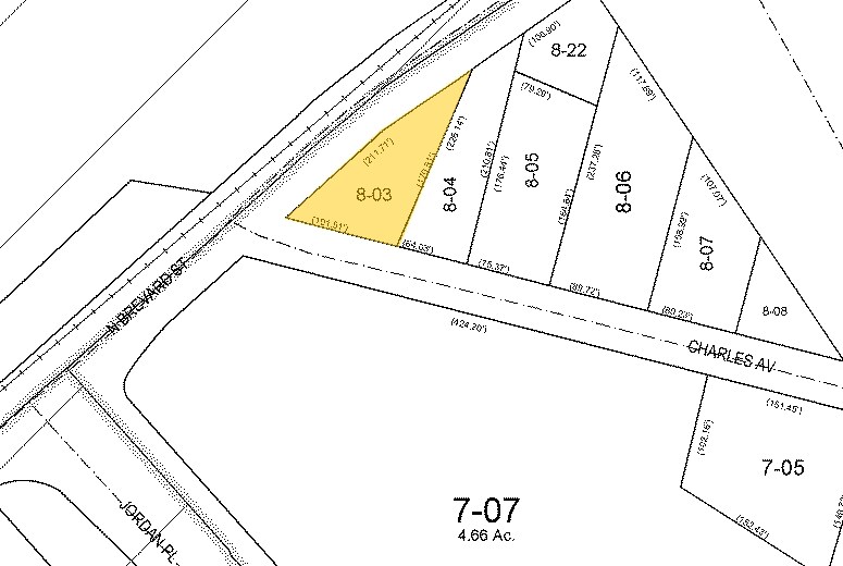 2604 N Brevard St, Charlotte, NC à vendre - Plan cadastral – Image 2 sur 7