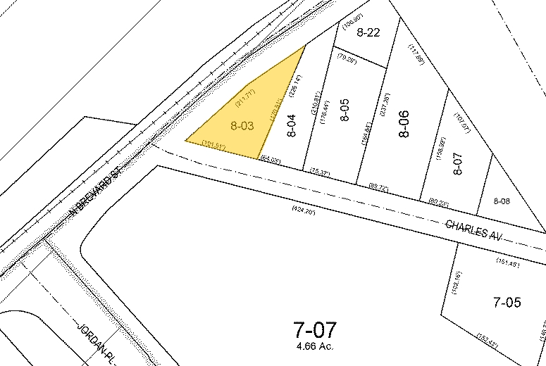 2604 N Brevard St, Charlotte, NC à vendre - Plan cadastral – Image 3 sur 8