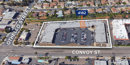 4150-4220 Convoy St, San Diego, CA - VUE AÉRIENNE  vue de carte