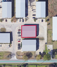6614 Bourgeois Rd, Houston, TX - VUE AÉRIENNE  vue de carte
