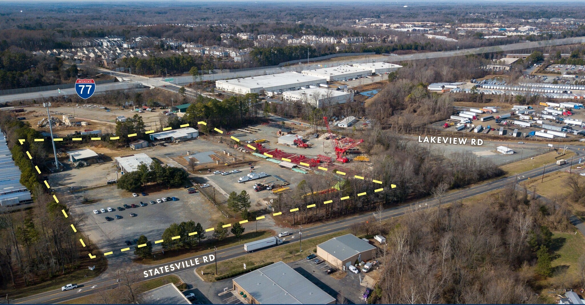 8101-8103 Statesville Rd, Charlotte, NC à louer Aérien– Image 1 sur 14
