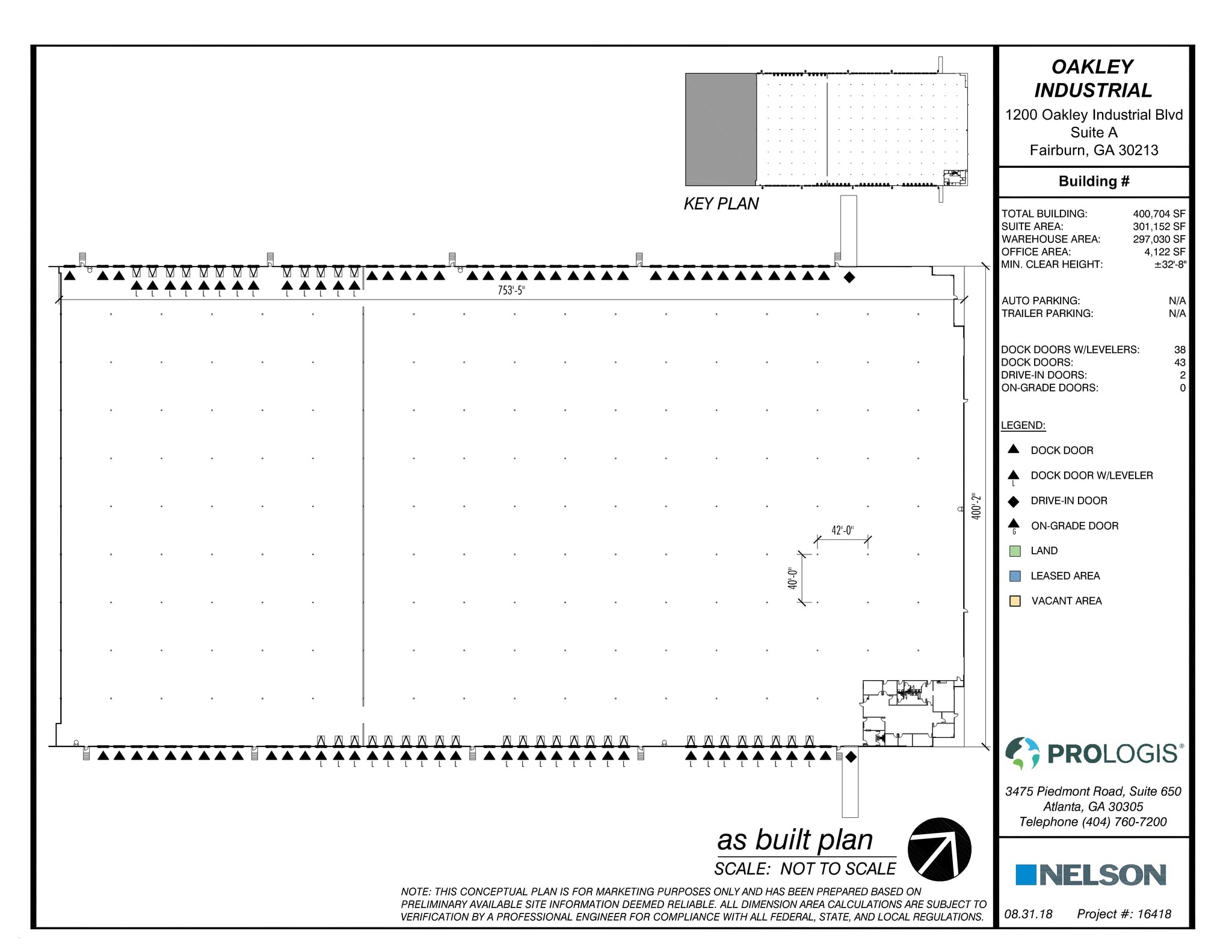 1200 Oakley Industrial Blvd, Fairburn, GA à louer Plan de site– Image 1 sur 1