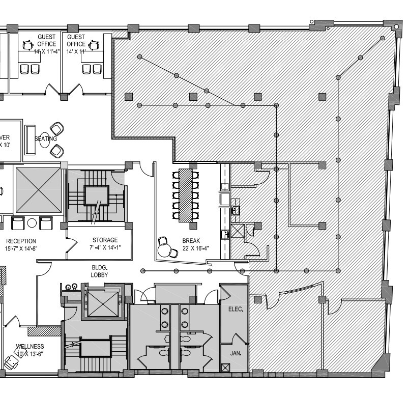 101-115 S 15th St, Richmond, VA à louer Plan d’étage– Image 1 sur 1