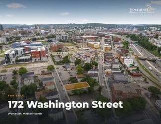 Plus de détails pour 172 Washington St, Worcester, MA - Terrain à vendre