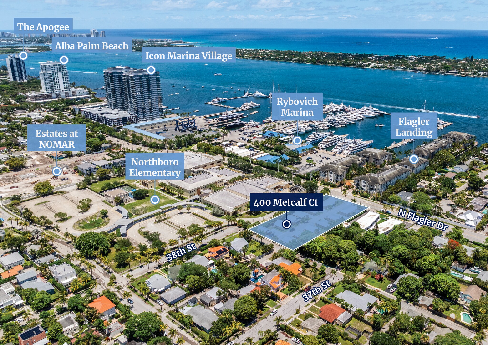 400 Metcalf Ct, West Palm Beach, FL à vendre Photo de l’immeuble– Image 1 sur 6