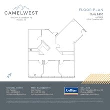 2001 W Camelback Rd, Phoenix, AZ à louer Plan d’étage– Image 1 sur 1