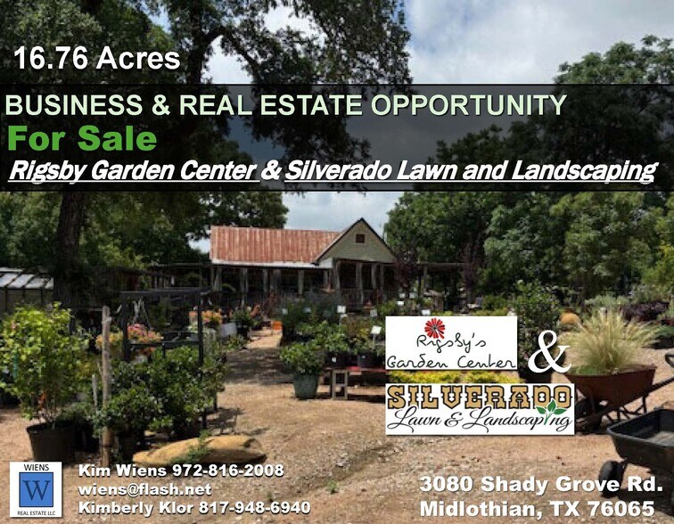 3080 Shady Grove Rd, Midlothian, TX à vendre - Photo principale – Image 1 sur 11