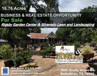 Plus de détails pour 3080 Shady Grove Rd, Midlothian, TX - Terrain à vendre