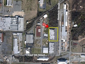 1805 E 5th St, North Little Rock, AR - VUE AÉRIENNE  vue de carte