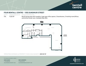1055 Dunsmuir St, Vancouver, BC à louer Plan d’étage– Image 1 sur 1