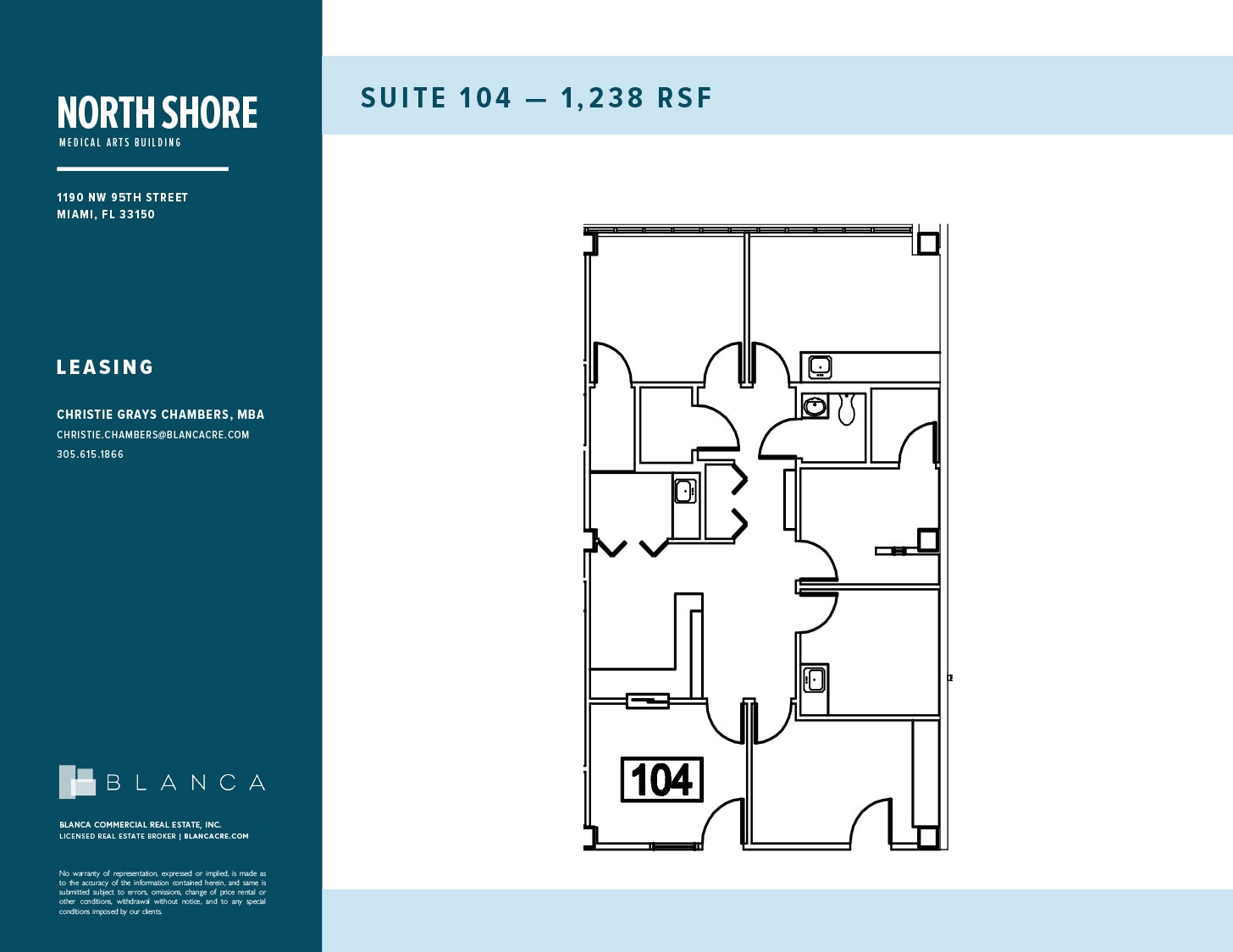 1190 NW 95th St, Miami, FL à louer Plan d’étage– Image 1 sur 1