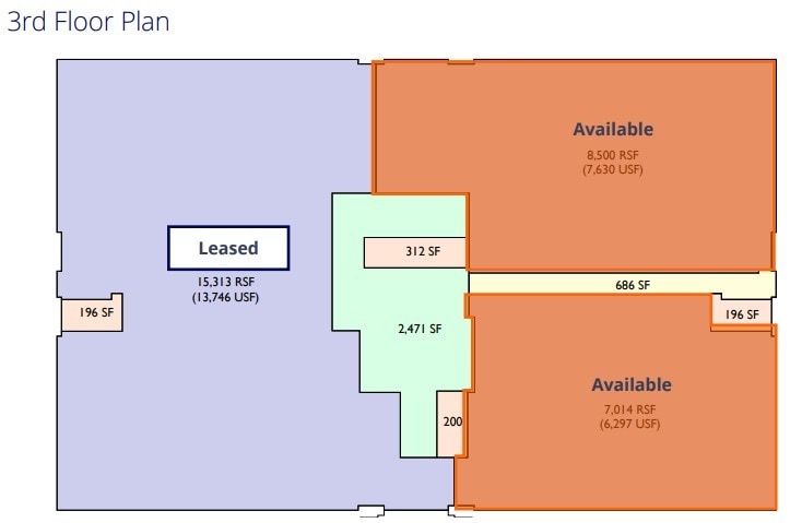 17500 Chenal Pky, Little Rock, AR à louer Plan d’étage– Image 1 sur 1
