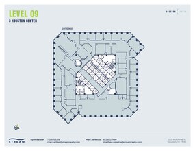 1301 McKinney St, Houston, TX à louer Plan d’étage– Image 1 sur 1