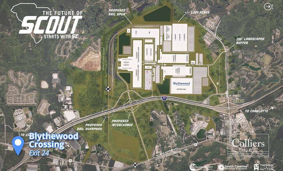 Wilson Blvd & I-77, Blythewood, SC à vendre - Photo de l’immeuble – Image 2 sur 14