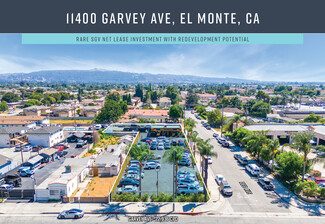 Plus de détails pour 11400 Garvey Ave, El Monte, CA - Local commercial à vendre