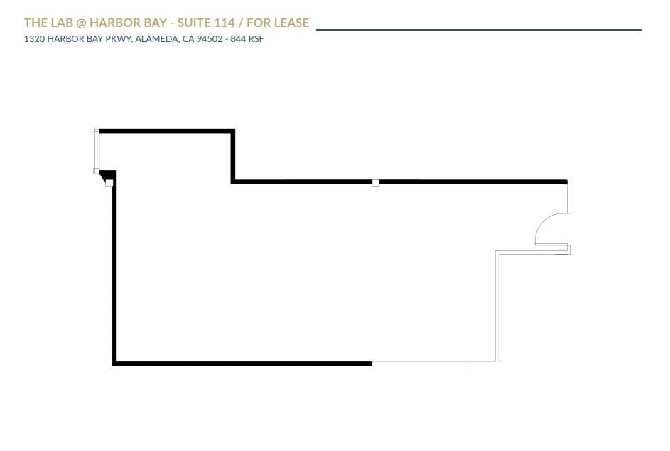 1310-1430 Harbor Bay Pky, Alameda, CA à louer Plan d’étage– Image 1 sur 1