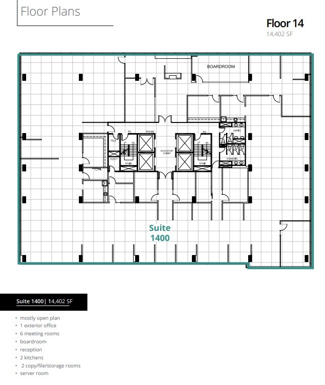 840 7th Ave SW, Calgary, AB à louer Plan d’étage– Image 1 sur 1