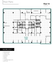 840 7th Ave SW, Calgary, AB à louer Plan d’étage– Image 1 sur 1