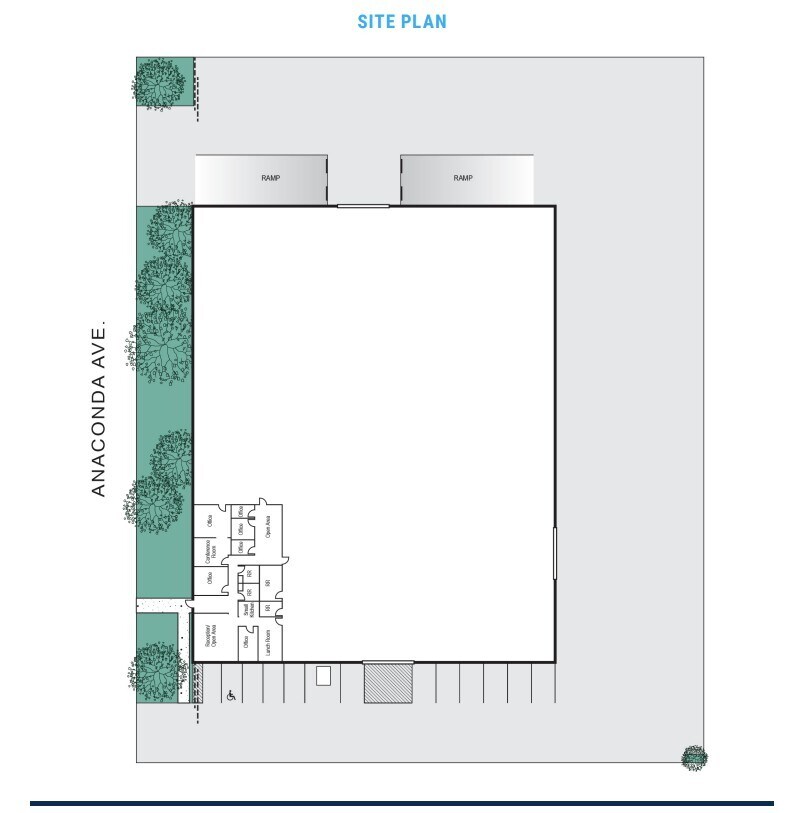 7412 Anaconda Ave, Garden Grove, CA à louer Plan d’étage– Image 1 sur 1