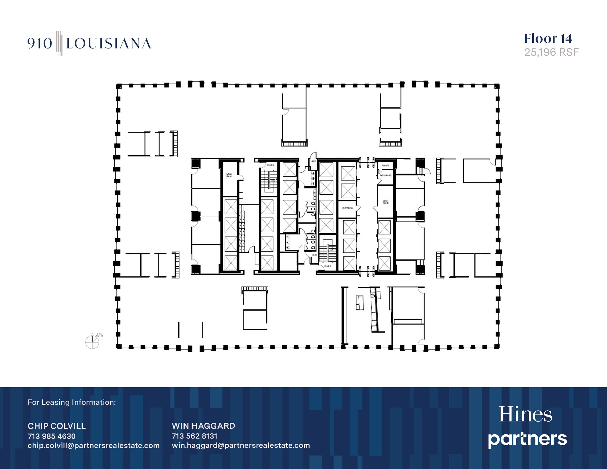 910 Louisiana St, Houston, TX à louer Plan d’étage– Image 1 sur 1