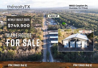 Plus de détails pour 18922 Caspian Dr, Humble, TX - Industriel/Logistique à vendre