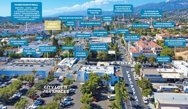 706 State St, Santa Barbara, CA - Vue aérienne  vue de carte