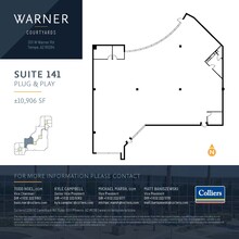 301 W Warner Rd, Tempe, AZ à louer Plan d’étage– Image 1 sur 2