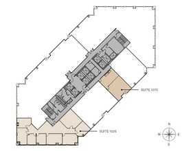 501 W Broadway, San Diego, CA à louer Plan d’étage– Image 1 sur 1