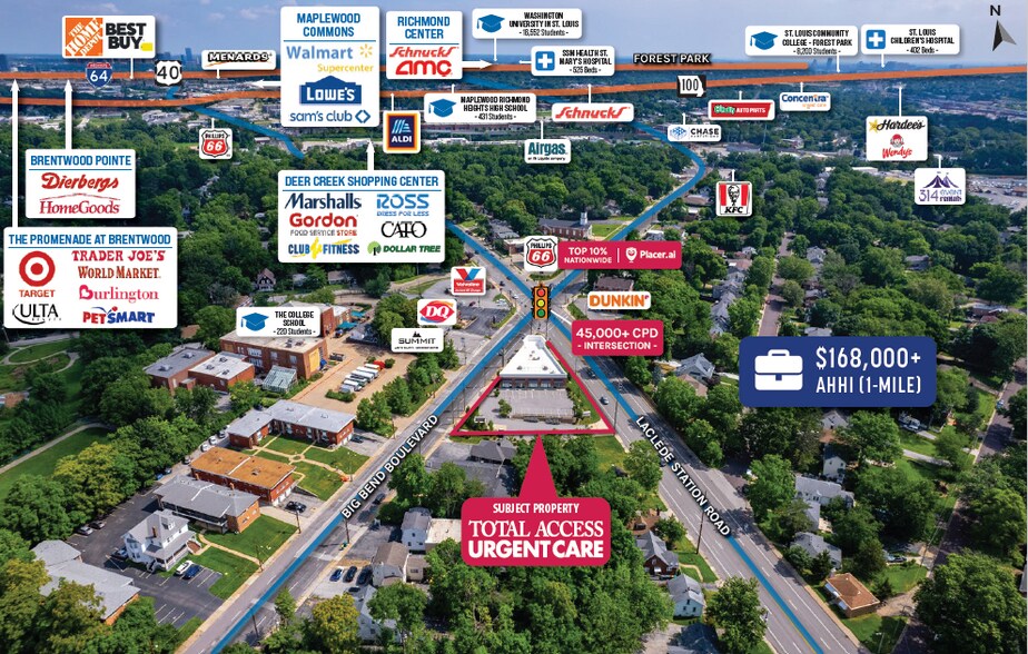 7816 Big Bend Blvd, Webster Groves, MO à vendre - Photo de l’immeuble – Image 3 sur 5