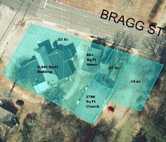 Plus de détails pour 554 Bragg St, Sanford, NC - Local commercial à vendre