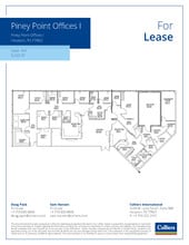 2500 Fondren Rd, Houston, TX à louer Plan d’étage– Image 1 sur 1