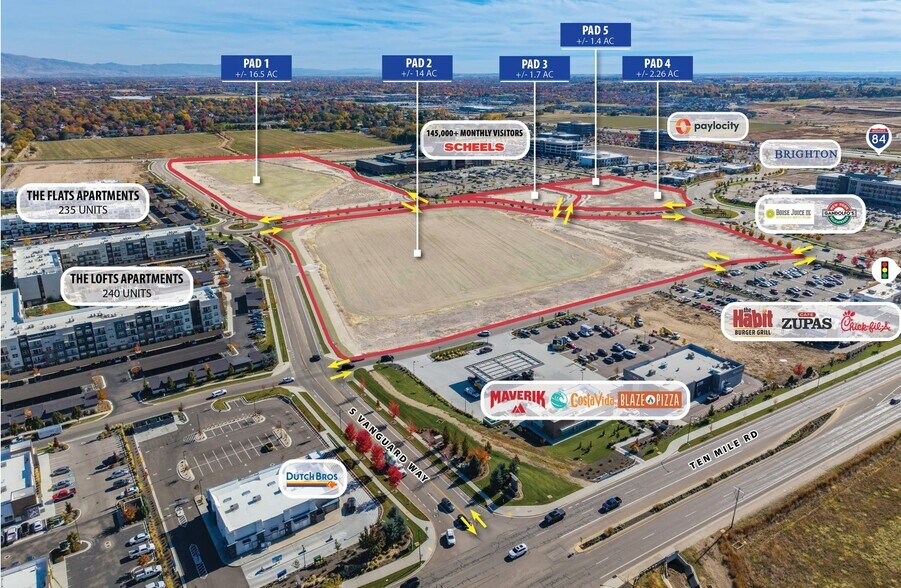 S Vanguard Way & S Wayfinder Ave, Meridian, ID à vendre - Photo de l’immeuble – Image 2 sur 4