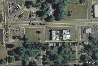 640-660 Auburn Ave, Pontiac, MI - Vue aérienne vue de carte