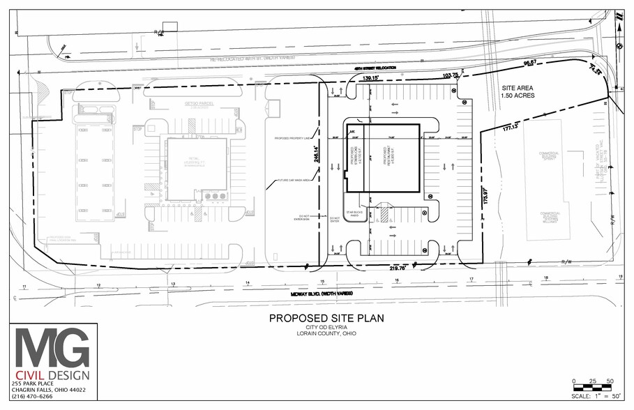 529 Midway Blvd, Elyria, OH à louer - Photo de l’immeuble – Image 2 sur 3