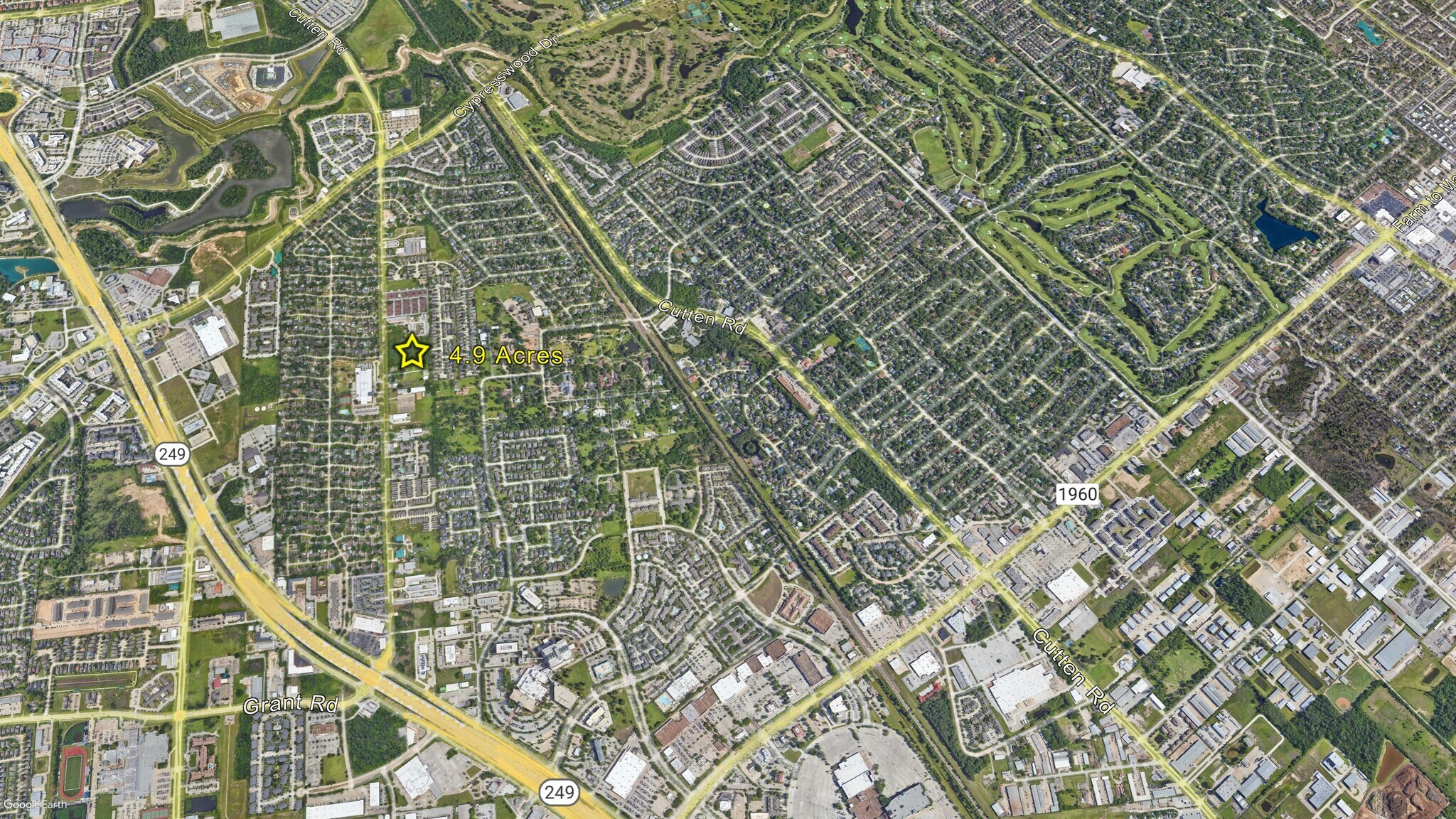 4.9 Acres Schroeder, Houston, TX à vendre Photo principale– Image 1 sur 11