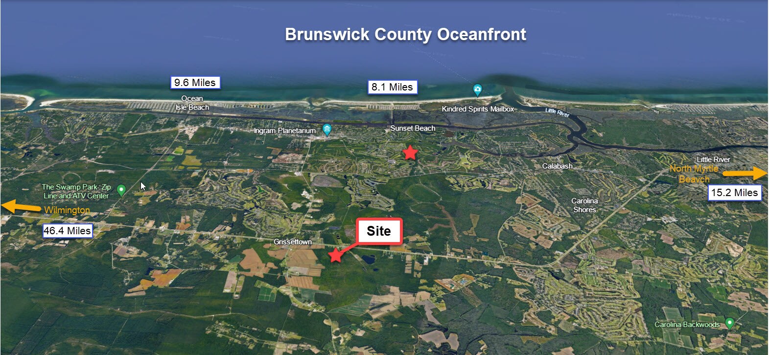7436 Ocean W hwy, Sunset Beach, NC à vendre Photo de l’immeuble– Image 1 sur 6