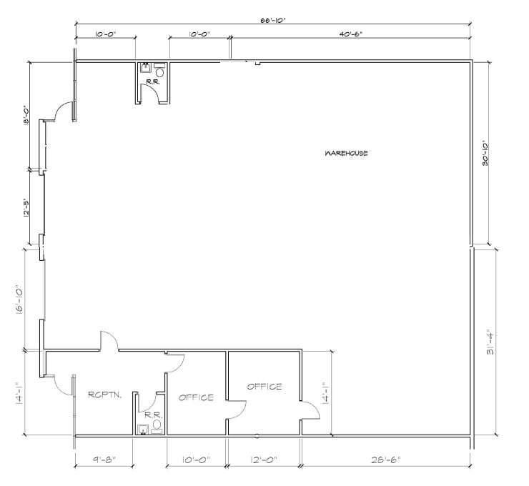 1325 Whitlock Ln, Carrollton, TX à louer Plan d’étage– Image 1 sur 1