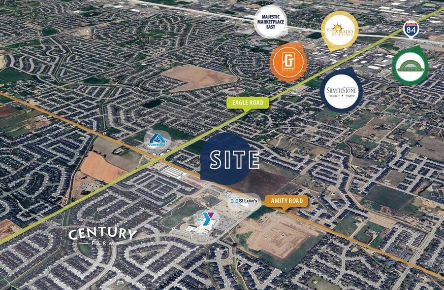 SEC Eagle Rd, Meridian, ID à vendre - Plan de site – Image 3 sur 3