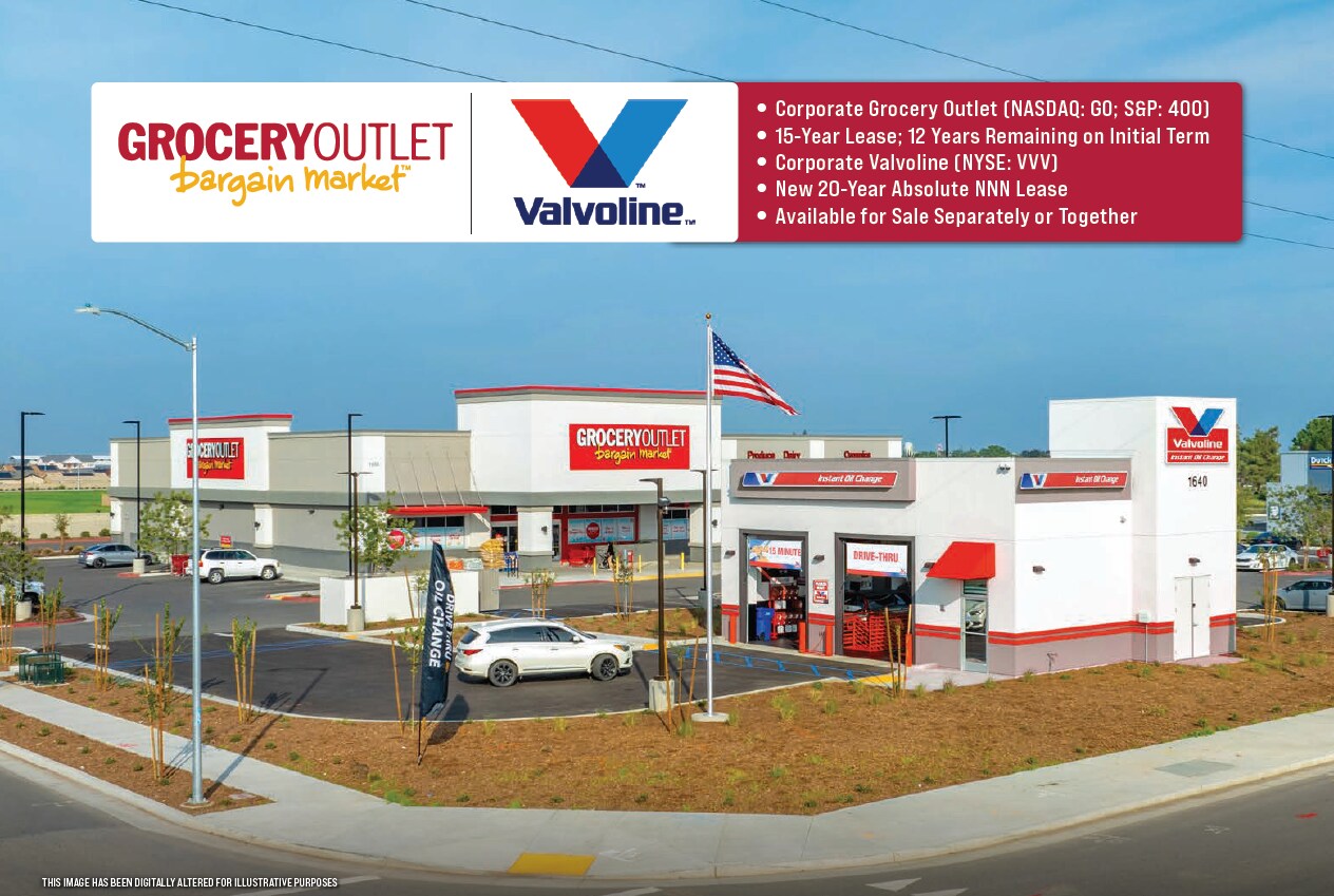 Grocery Outlet & Valvoline | Wasco, CA portefeuille de 2 biens à vendre sur LoopNet.fr Photo de l’immeuble– Image 1 sur 6