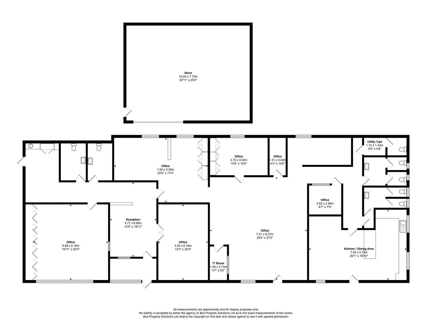 2 Arthur St, Pudsey à louer Plan d’étage– Image 1 sur 7