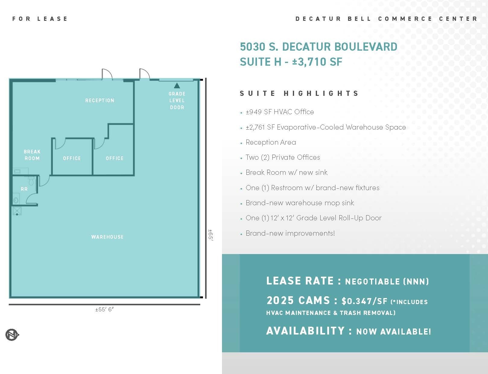 5030 S Decatur Blvd, Las Vegas, NV à louer Plan d’étage– Image 1 sur 1