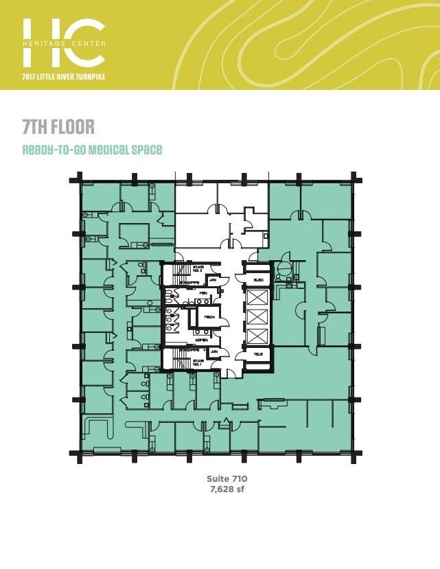 7617 Little River Tpke, Annandale, VA à louer Plan d’étage– Image 1 sur 1